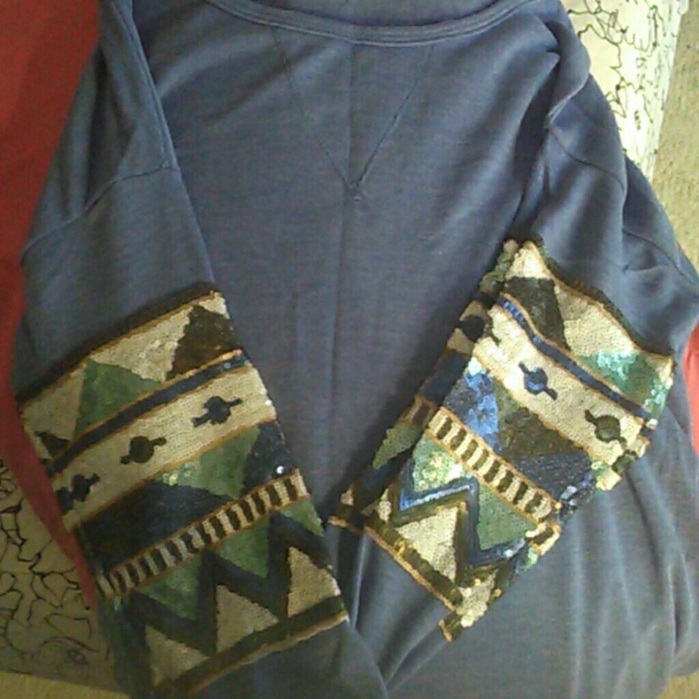 Sequins long sleeve